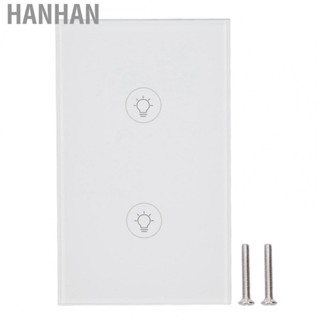 Hanhan Smart Light Switch  Smart Touch Wall Switch Tempered Glass  for Office