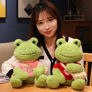 Frog Doll Ragdoll Cure Happy Doll Frog Leon Plush Toy Sleeping Pillow Girlfriends Childrens Day Gift z1kU