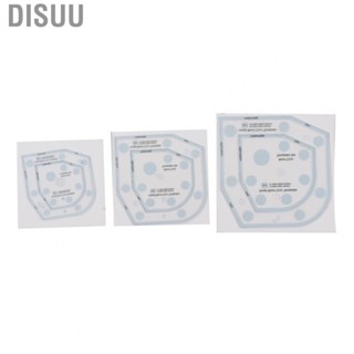 Disuu 3 Sizes Bowl Cozy Template  Accurate Scale Coating 6in 8in 10in Bowl Cozy Pattern Template Acrylic  for Gift