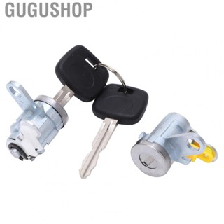 Gugushop 6905135070  Perfect Fit 2 Keys High Precision Door Lock Cylinder Set  for Car