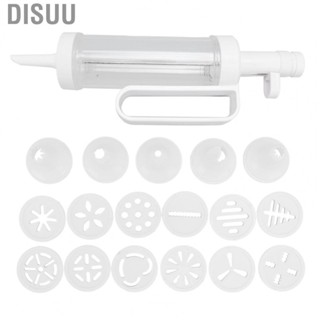 Disuu Biscuits Extruder Biscuits Press Machine  Grade with 12 Discs 5 Nozzles for DIY