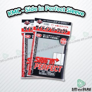 KMC - Card Barrier Side In Perfect Sleeve ซองใส ซองใส่การ์ด ใส่ด้านข้าง ขนาดพอดี ซองชั้นในสุด (100 ซอง) สำหรับ Pokemo...