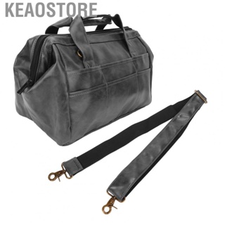 Keaostore Hairstyling Case  Barber  Large  PU Leather with Handle for Salon