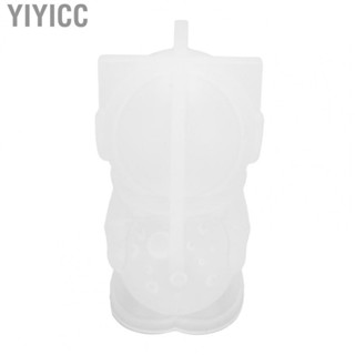 Yiyicc Epoxy Mold Resin Casting Mold Spaceman Reusable for