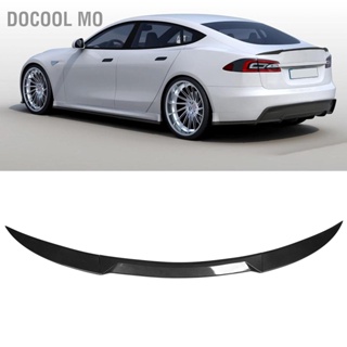 Docool Mo 3 ชิ้นชุดสปอยเลอร์ท้ายด้านหลังคาร์บอนไฟเบอร์สไตล์ Cool Sporty สำหรับ Tesla รุ่น 2017 ถึง 2023