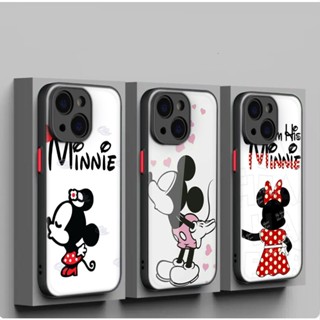 เคสโทรศัพท์มือถือแบบนิ่ม ลายมิกกี้ มินนี่ 72F สําหรับ iPhone 12 13 Plus 14 Pro Max