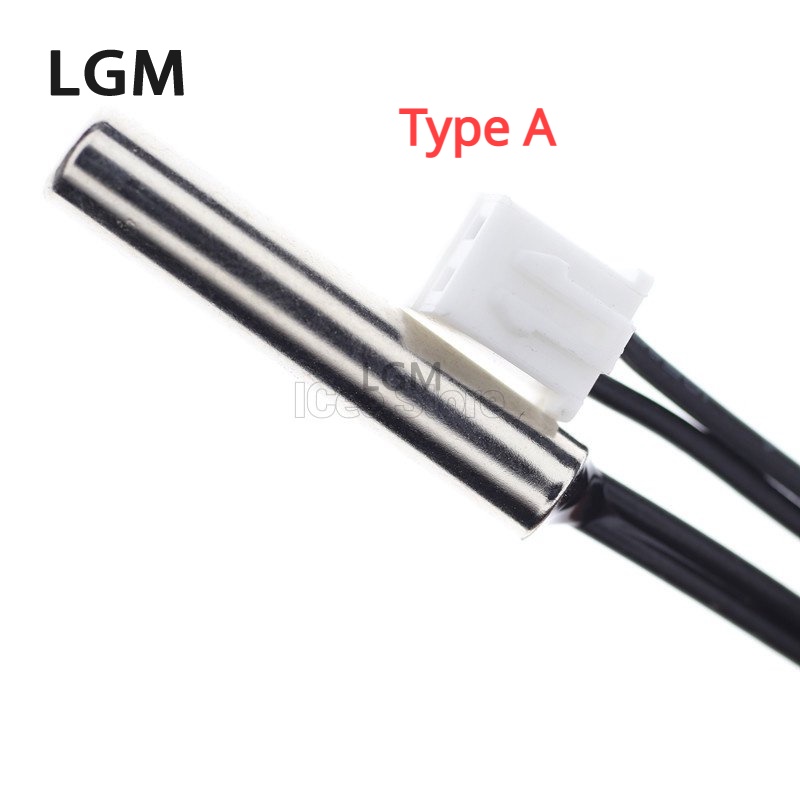 NTC Thermistor เซ็นเซอร์อุณหภูมิกันน้ํา Probe ลวด 1% 3950 5K 10K 20K 50K 100K สําหรับ W1209 W1401 สา