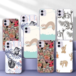 เคสโทรศัพท์มือถือแบบนิ่ม TPU ใส ลายการ์ตูนสลอธ 229A สําหรับ Samsung A21S A22 A22S A30S A32 A40S M30 A42 A5 A50 A50S