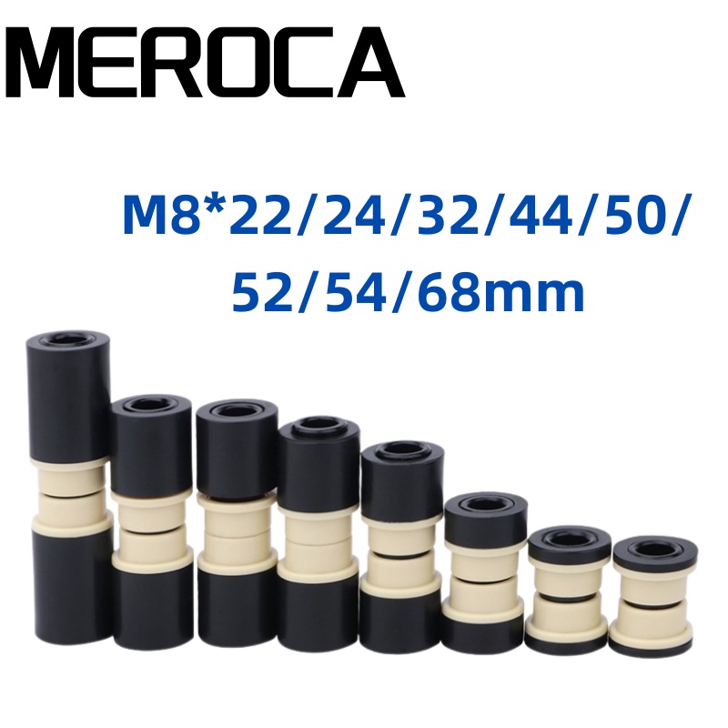 MEROCA โช้คอัพจักรยาน DU Ring Bushing 22-68 มม.* 8 มม. โช๊คหลังฮาร์ดแวร์ EIEIO ชิ้นส่วนจักรยาน