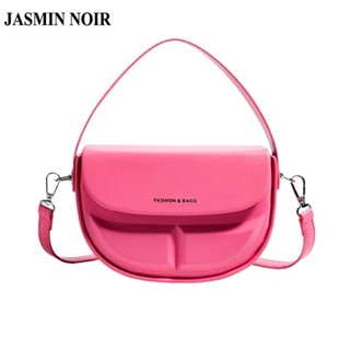 Jasmin NOIR กระเป๋าถือ กระเป๋าสะพายไหล่ สะพายข้าง หนัง PU ขนาดเล็ก สําหรับผู้หญิง