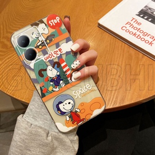 ใหม่ เคสโทรศัพท์มือถือ ซิลิโคนนิ่ม ใส ลายการ์ตูนสนูปปี้ เพื่อนขี้เกียจ สําหรับ Vivo Y36 Y78 5G Y02t Y02A Y36 2023