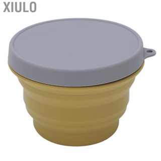 Xiulo Backpacking Bowl   Grade Silicone Reusable Collapsible Bowl  for Travel