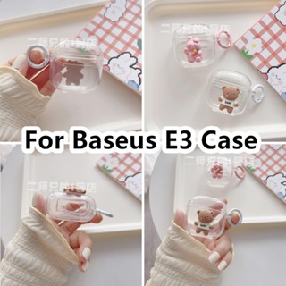 พร้อมส่ง!  สําหรับ Baseus E3 เคส รูปแบบ สร้างสรรค์ สามมิติ สําหรับ Baseus E3 เคสนิ่ม เคสหูฟัง