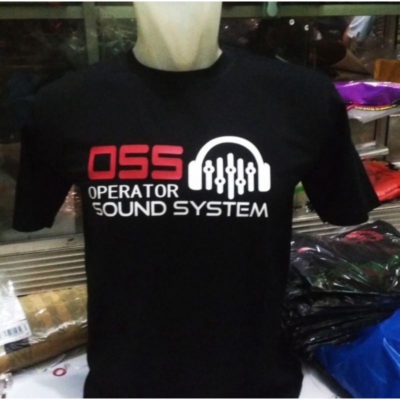 S-5XL เสื้อยืด ลาย SOUND SYSTEM CREW