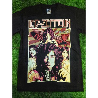 เสื้อยืดแขนสั้น พิมพ์ลาย Nts Led Zeppelin ของแท้ แบบใหม่