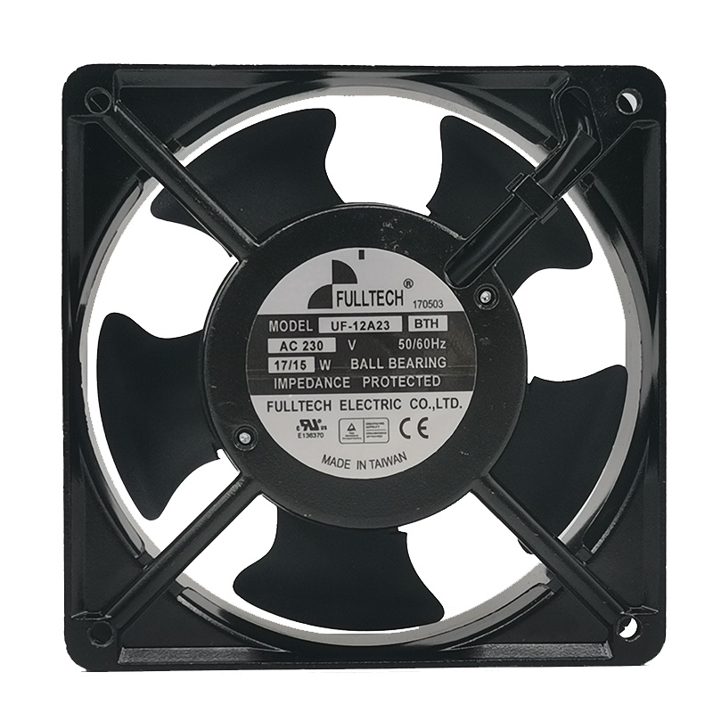 พัดลม Axial ใหม่ล่าสุด UF-12A23 230V 17/15W 50/60Hz 12038 พัดลมตู้อุตสาหกรรม