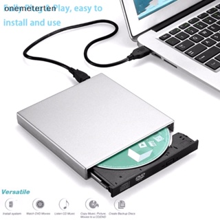 Rten เครื่องเล่น DVD ภายนอก USB 2.0 VCD CD-RW เสียงเบา มืออาชีพ