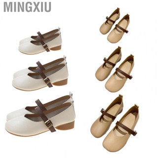 Mingxiu Women Ballet Flats Shoes  Women Casual Flat Shoes Vintage Style Low Top Design Comfortable  for Home