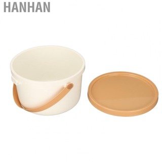 Hanhan Baby Toy Storage Bucket Cartoon Cute Handheld Children Toy  for Building Blocks  Finishing