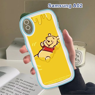 เคสโทรศัพท์มือถือ แบบนิ่ม ลายการ์ตูนหมี กันกระแทก ป้องกันกล้อง สําหรับ Samsung Galaxy A02 A12 A22 A32 A52 A52S A72 M02 M12 M22 M32 4G 5G
