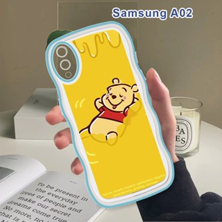 เคสโทรศัพท์มือถือ แบบนิ่ม ลายการ์ตูนหมี กันกระแทก ป้องกันกล้อง สําหรับ Samsung Galaxy A02 A12 A22 A32 A52 A52S A72 M02 M12 M22 M32 4G 5G