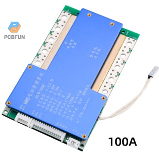 บอร์ดบาลานเซอร์แบตเตอรี่ลิเธียม Pcbfun 20s 72v 100 150 200a สําหรับ Bms