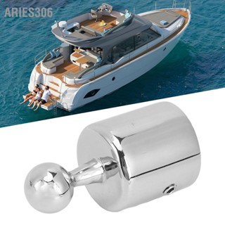 Aries306 25.6 มม. เรือ Bimini ฝาครอบด้านบน Canopy ติดตั้งปลายตาภายนอกสแตนเลสสตีลสำหรับท่อกลม 25 มม