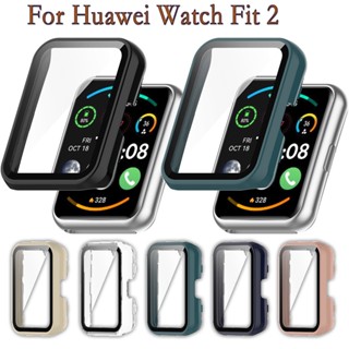 2 In 1 เคสแข็ง PC กันชน คุณภาพสูง สําหรับ Huawei Watch Fit 2