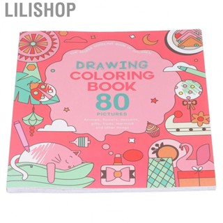 Lilishop Coloring   Picture  Graffiti Coloring  Simple Lines  for Watercolor Pen for Kids 3+ for Color Pencil