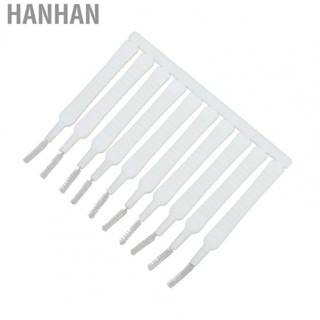 Hanhan Shower Head Brush  Hole Cleaning 10pcs Mini Efficient Shower Head Cleaning Brush  for Nozzle Blockages