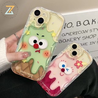 เคส OPPO Reno 10 5G Reno 8T 5G Reno 8T 4G Reno 8Z 5G Reno 7Z 5G Reno 8 5G Reno 8 4G Reno 7 4G Reno 6 5G Reno 5 Reno 4 Reno 4F ซิลิโคน ลายไอศกรีมสตรอเบอร์รี่ สําหรับ