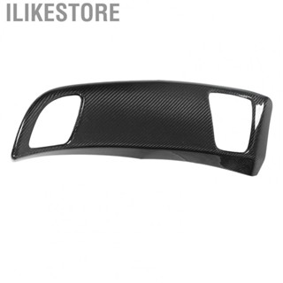 Ilikestore Dash Air Outlet Trim  Stylish Dashboard Panel Cover Scratch Resistant Real Carbon Fiber  for Cars