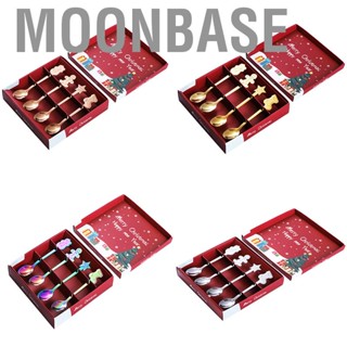 Moonbase Coffee  Set Stainless Steel Dessert Cake  for Christmas Gifts Family Friends