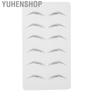 Yuhenshop Eyebrow Tattoo Line Practice Skin Beginner Microblading Practice Skin