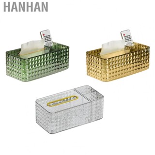 Hanhan Tissue Box Cover Holder  Rectangular Shape Napkin Container Case  for Bedroom