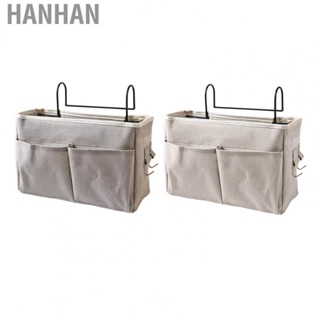 Hanhan Nightstand Hanging Bag  Bedside Hanging Storage Bag Durable Space Saving Stable Structure  for Dorm Rooms