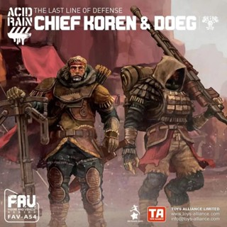 ฟิกเกอร์ FAV-A54 Chief Clen &amp; Chief Dodo Kun Tuki Sand Ghost UUKS 3/60 ขนาด 12 ซม.