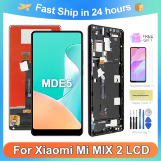 หน้าจอสัมผัสดิจิทัล LCD 5.99 นิ้ว พร้อมกรอบ สําหรับ Xiaomi Mi Mix 2