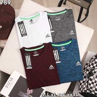 【Quality 100%】 เสื้ออกกำลังกาย เสื้อยึดแขนสั้น sport คอกลม เสื้อยืดสวมใส่สบายระบายอากาศได้ดี แห้งเร็ว⛅