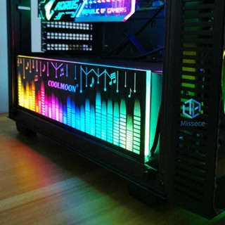 It COOLMOON บอร์ดไฟ RGB เปลี่ยนสีได้ สําหรับกล่องไฟ PC [Misse.Th]