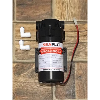 ปั๊มน้ำ ปั๊มอัดเมมเบรน เครื่องกรองน้ำ เครื่องพ่นหมอก SEAFLO RO Pump DC24V 150PSI 200G ( 9 บาร์ )