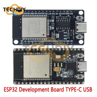 บอร์ดไมโครคอนโทรลเลอร์ ESP32 TYPE-C USB CH340C WiFi และบลูทูธ พลังงานต่ํา ESP32-DevKitC-32 ESP-WROOM-32