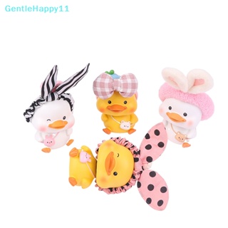 Gentlehappy ที่คาดผมเรซิ่น รูปโบว์ เป็ดน่ารัก เครื่องประดับ สําหรับตกแต่งรถยนต์