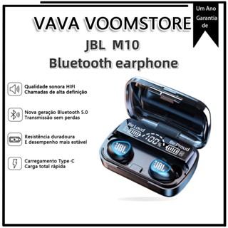 Jbl M10 TWS ชุดหูฟังไมโครโฟนไร้สาย บลูทูธ 5.1 9D กันน้ํา