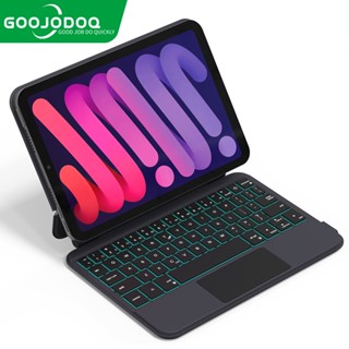 Goojodoq เคสคีย์บอร์ด ตั้งได้ สําหรับ iPad Mini 6 6th Generation iPad Mini 6