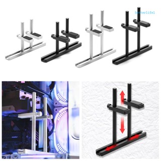 Btm ขาตั้งการ์ดจอ GPU อะลูมิเนียมอัลลอย ปรับได้ อุปกรณ์เสริม สําหรับ PC Chassis Desktop Cooling Stands and Bracket