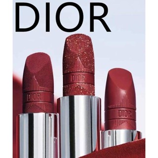 Dior ลิปสติก Starlight Limited Edition 999/840/720/776/753 สีฟ้า สีทอง