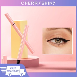 Pinkflash OhMyLine อายไลเนอร์ สีดํา เม็ดสีสม่ําเสมอ ติดทนนาน กันน้ํา แต่งหน้า ลิควิดอายไลเนอร์