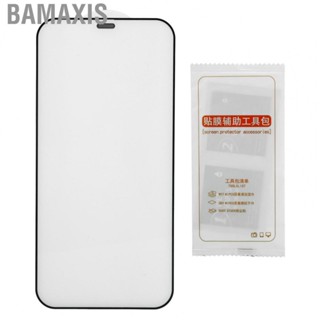 Bamaxis Mobile Phone Tempered Glass Screen Film Protector with Dust for Iphone 12 Protection