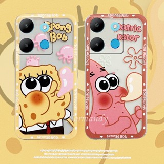 เคสโทรศัพท์ซิลิโคน TPU แบบนิ่ม ลายการ์ตูนสพันจ์บ็อบ สําหรับ Infinix Note 30 Pro VIP 30i Hot 30 Play NFC Free Fire Smart 7 HD Plus 4G 5G